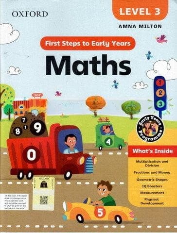 Oxford First Step to Early Years Maths Level 3 — front cover