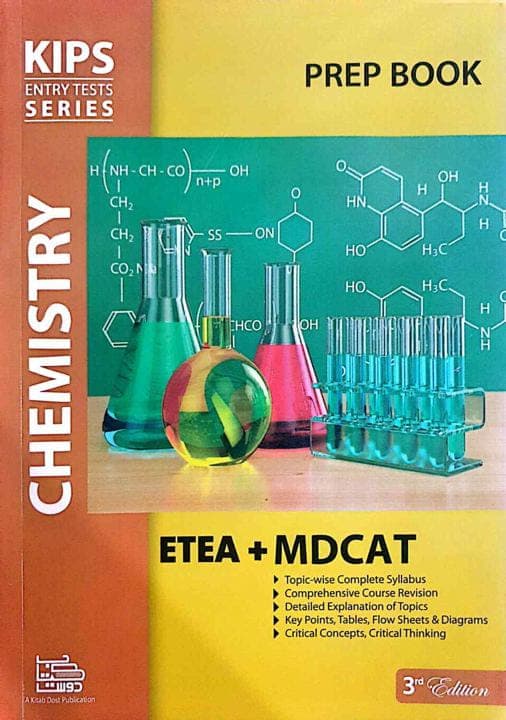 Kips Entry Tests Series Chemistry National Etea MDCAT 3RD Edition — front cover