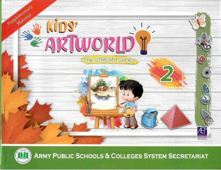 Kids Art World 2 — front cover