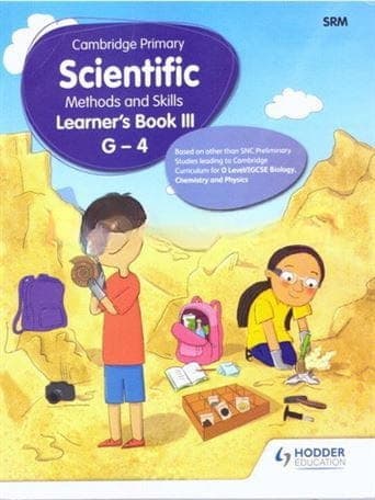 Cambridge Primary Scientific Methods and Skills Learners Book 3 G4 — front cover