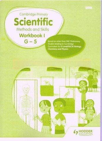 Cambridge Primary Scientific Methods and Skills Work Book 1 G5 — front cover