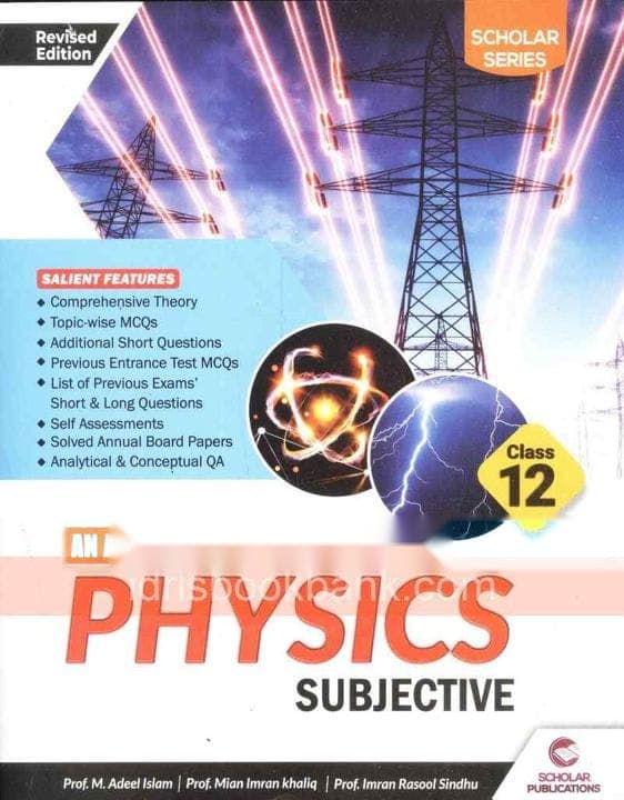 Scholar Series an Approch to Physics Sub 12 PB — front cover
