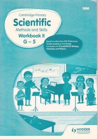 Cambridge Primary Scientific Methods and Skills Work Book 2 G5 — front cover