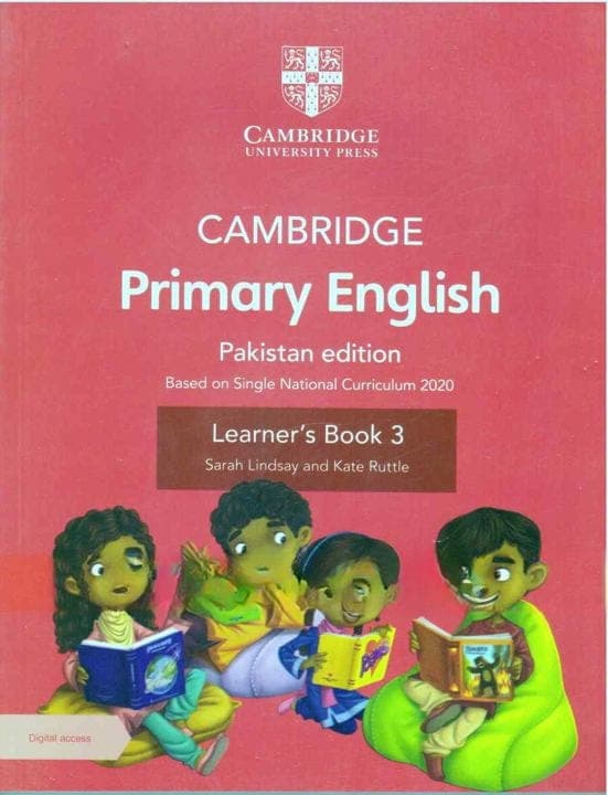 Cambridge Primary English Learner Book 3 — front cover