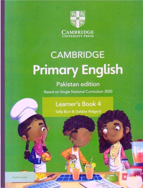 Cambridge Primary English Learner Book 4 — front cover
