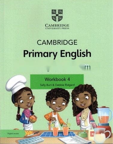 Cambridge Primary English Work Book 4 — front cover