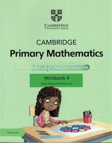 Cambridge Primary Mathematics Work Book 4 — front cover