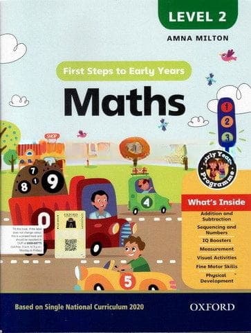 Oxford First Step to Early Years Maths Level 2 — front cover