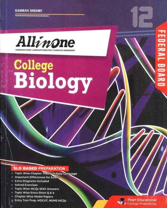 College Biology 12 FB — front cover