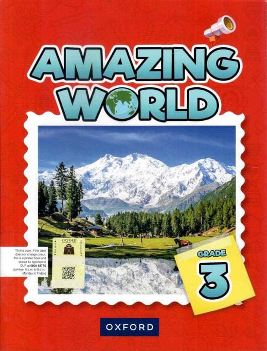 Oxford Amazing World Book 3 — front cover