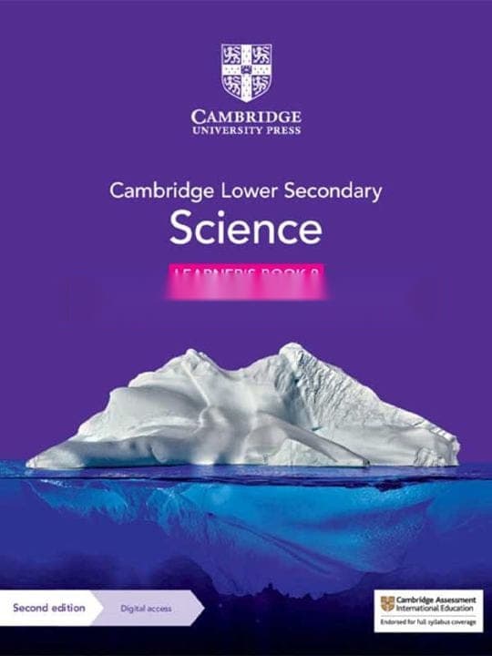 Cambridge Lower Secondary Science Learners Book 8 (Orignal Price-4695) — front cover