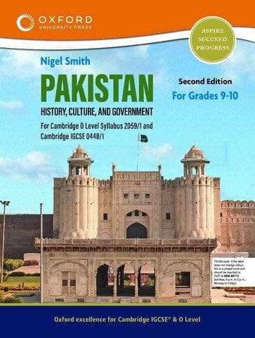Oxford Pakistan History Culture and Government C O Level Updated Edition — front cover