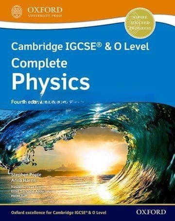 Oxford Cambridge IGCSE & O Level Complete Physics 4E — front cover