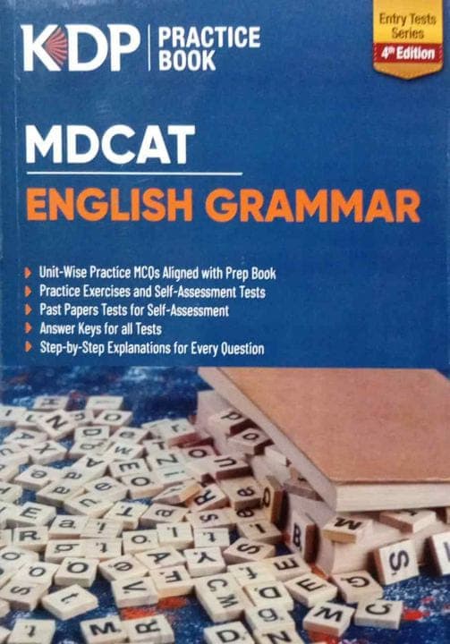 Kips Entry Tests Series Practice Book English MDCAT — front cover