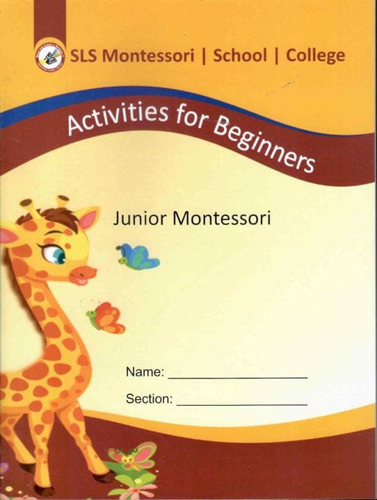 SLS Activities for Beginners JM — front cover