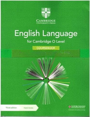Cambridge O Level English Language Course Book 3E — front cover