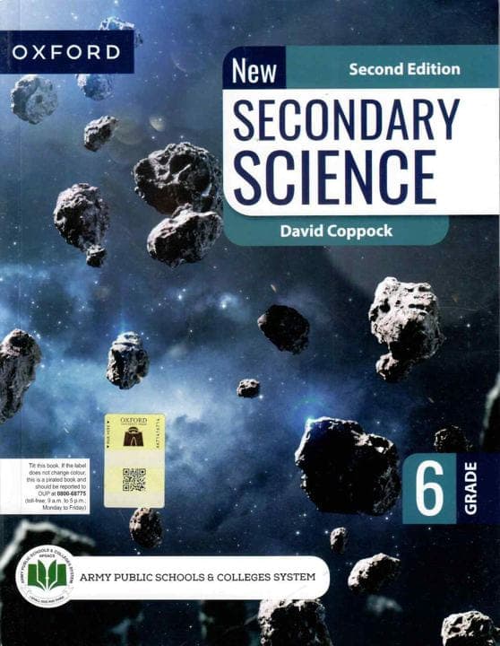 Oxford New Secondary Science Book 6 2ND Edition — front cover