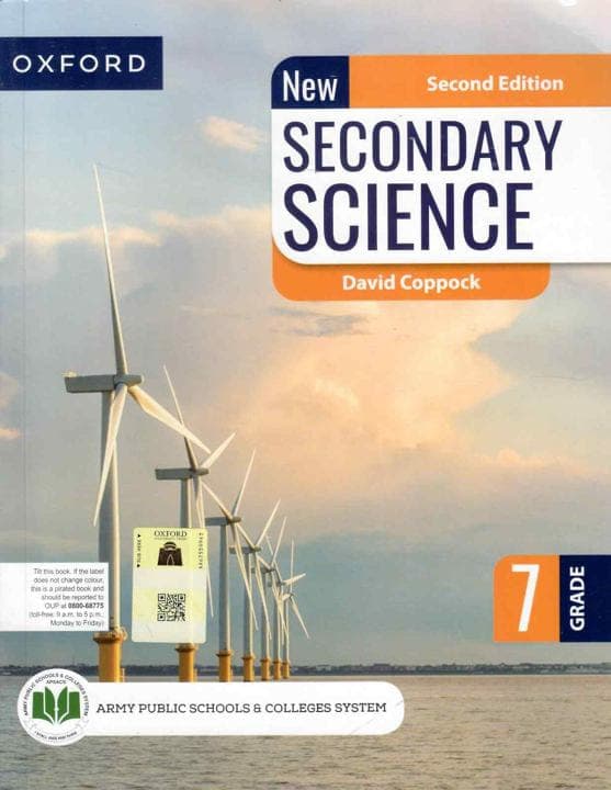 Oxford New Secondary Science 2E Book 7 — front cover
