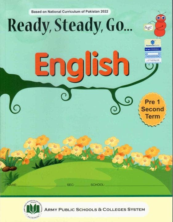 Ready Steady Go English Pre 1 Prep Term 2 — front cover