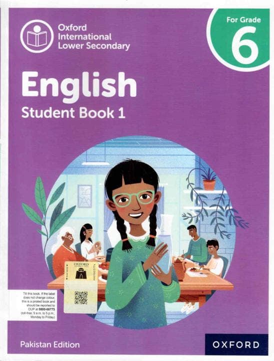 Oxford International Lower Secondary English Student Book 1 Grade 6 — front cover
