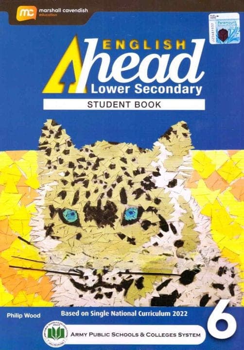 Aps English Ahead Lower Secondary Student Book 6 — front cover