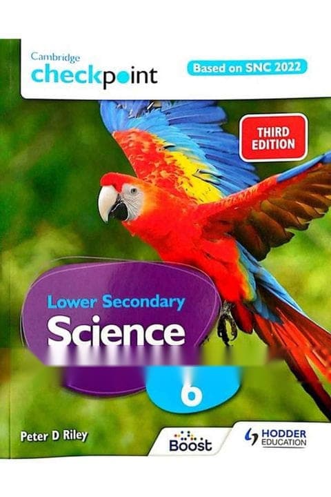 Cambridge Checkpoint Lower Secondary Science Book 6 3ED — front cover