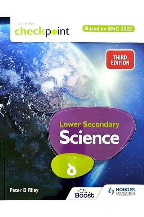 Cambridge Checkpoint Lower Secondary Science Book 8 3ED — front cover