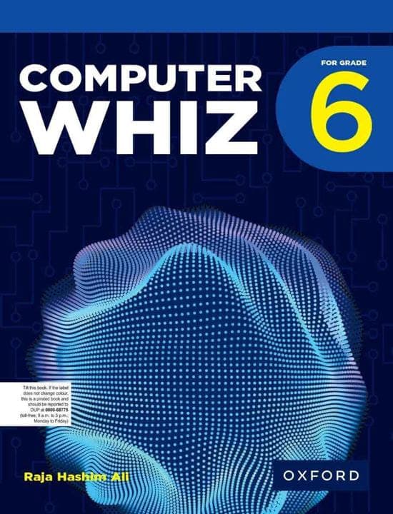 Oxford Computer Whiz Book 6 — front cover