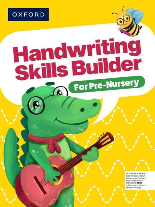 Oxford Handwriting Skills Builder Pre Nursery — front cover