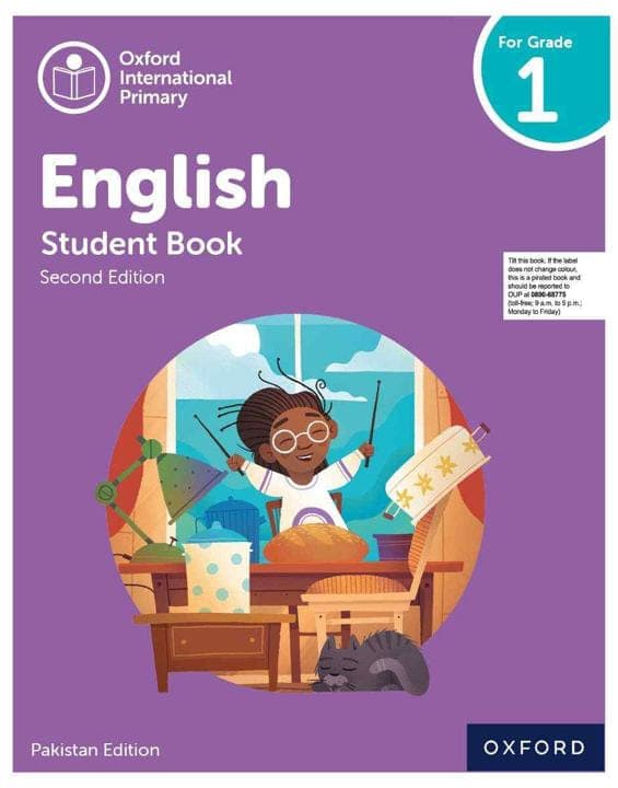 Oxford International Primary English Student Book 1 — front cover