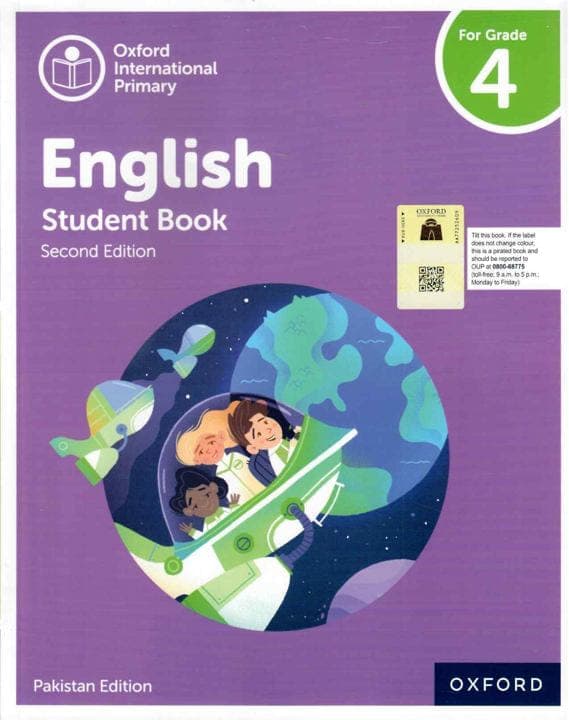 Oxford International Primary English Student Book 4 — front cover