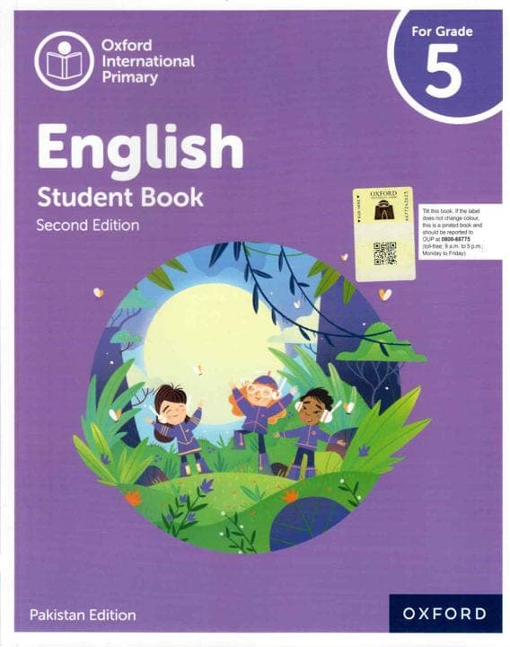 Oxford International Primary English Student Book 5 — front cover