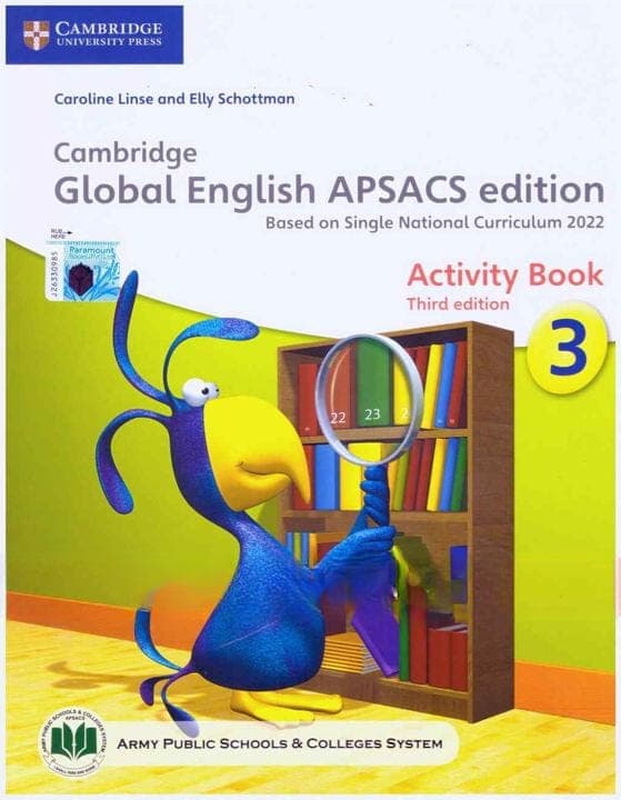 Cambridge Global English 3RD Edition Activity Book 3 — front cover