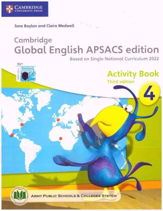 Cambridge Global English 3RD Edition Activity Book 4 — front cover