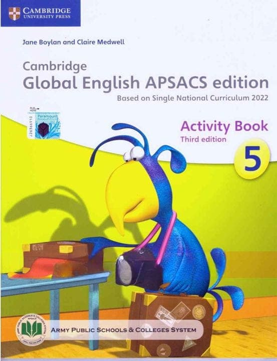 Cambridge Global English 3RD Edition Activity Book 5 — front cover