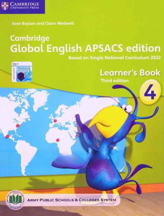 Cambridge Global English 3RD Edition Learner Book 4 — front cover