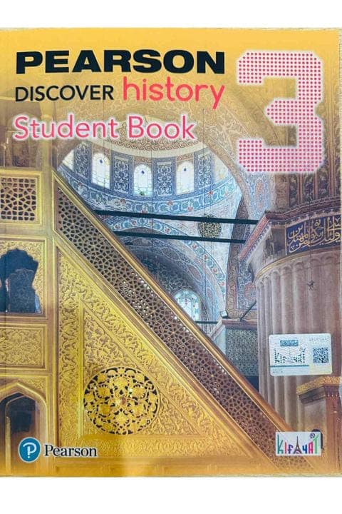 Kifayat Pearson Discover History Student Book 3 — front cover