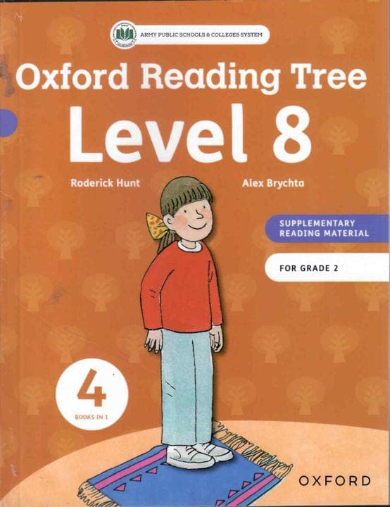 Aps Oxford Reading Tree Level 8 Stories Book 4 — front cover