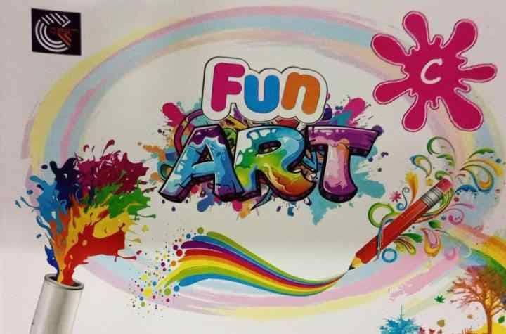 Gleam Fun Art Book C — front cover