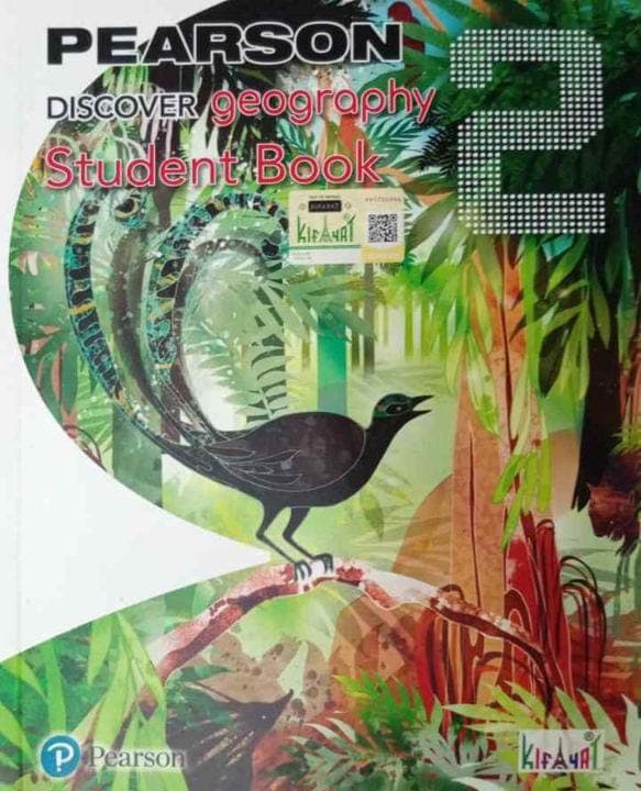 Kifayat Pearson Discover Geography Student Book 2 Class 7 — front cover
