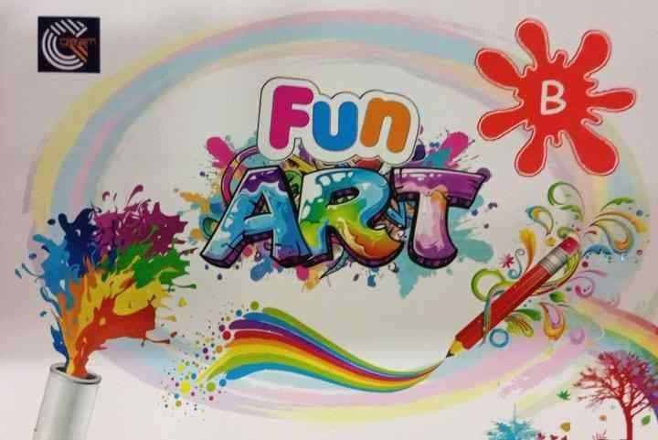 Gleam Fun Art Book B — front cover