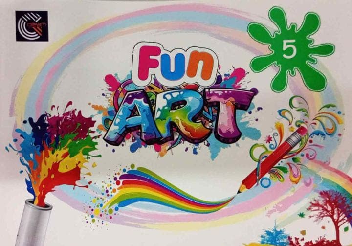 Gleam Fun Art Book 5 — front cover