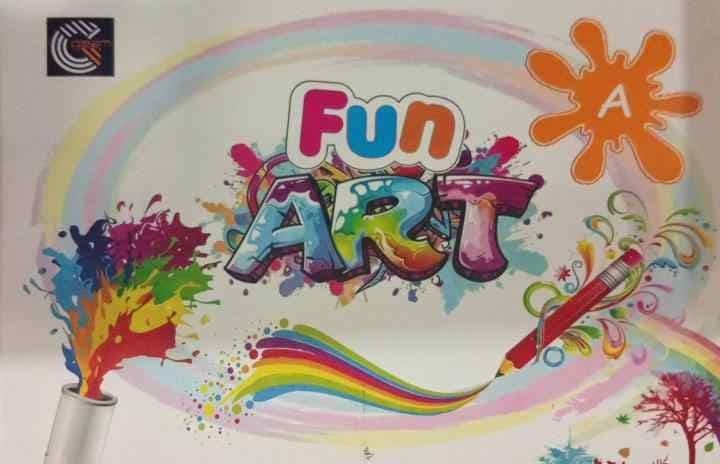 Gleam Fun Art Book a — front cover