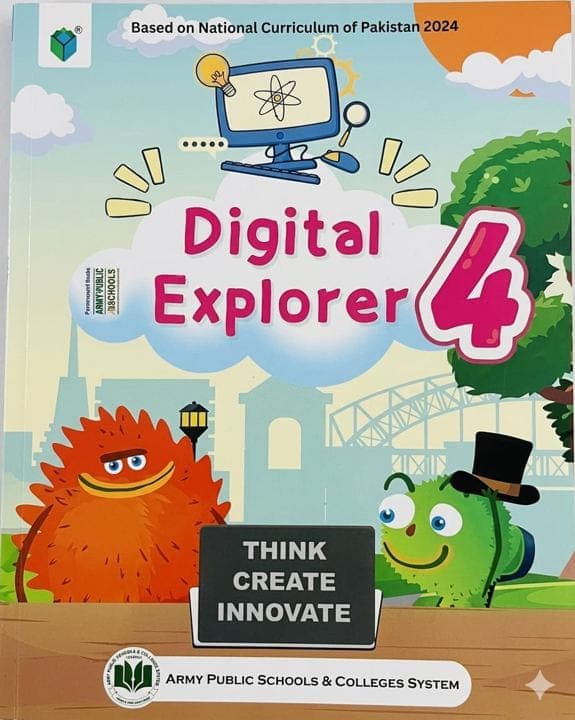 Computer Science Digital Explorer 4 — front cover