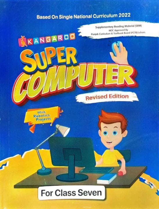 Kangaroo Super Computer for Class Seven — front cover