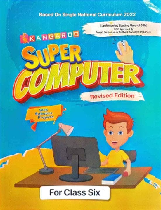 Kangaroo Super Computer for Class Six — front cover