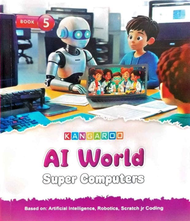 Kangaroo Ai World Super Computer Book 5 — front cover
