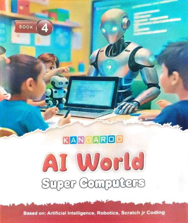 Kangaroo Ai World Super Computer Book 4 — front cover
