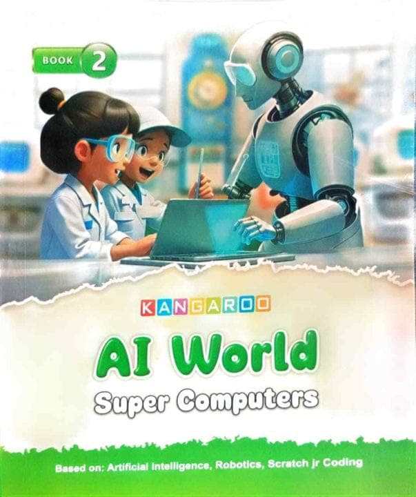 Kangaroo Ai World Super Computer Book 2 — front cover