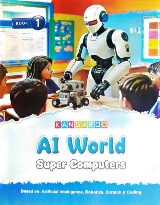 Kangaroo Ai World Super Computer Book 1 — front cover